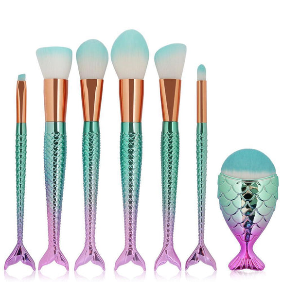 // M A R I N A  J r. - Mythical 6pc Mermaid Makeup Brush Set