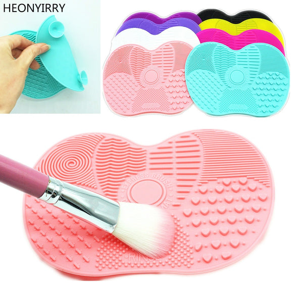 Newest Silicone Brush Cleaner Cosmetic Make Up Washing Brush Gel Cleaning Mat Foundation Makeup Brush Cleaner Pad Scrubbe Board