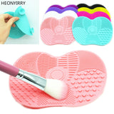 Newest Silicone Brush Cleaner Cosmetic Make Up Washing Brush Gel Cleaning Mat Foundation Makeup Brush Cleaner Pad Scrubbe Board