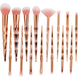 // A M A R A - Glam Luxe 15pc Makeup Brush Set