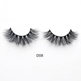 Visofree Eyelashes 3D Mink Lashes Luxury Hand Made Mink Eyelashes Medium Volume Cruelty Free Mink False Eyelashes Upper Lashes